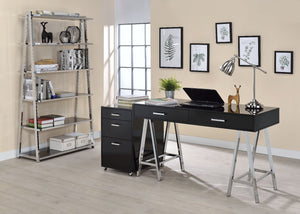  including casters make this cabinet easy to move. The bottom larger drawer is the right size for file folders