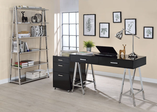  including casters make this cabinet easy to move. The bottom larger drawer is the right size for file folders