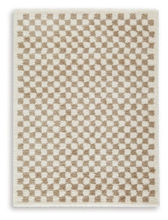 This checkerboard-patterned rug is worth checking out on so many levels. Casually cool and simply striking, its understated neutral palette feels just right everywhere and anywhere. And the ultra-plush shag pile is pure delight.<br/><br/><b>Product Featur