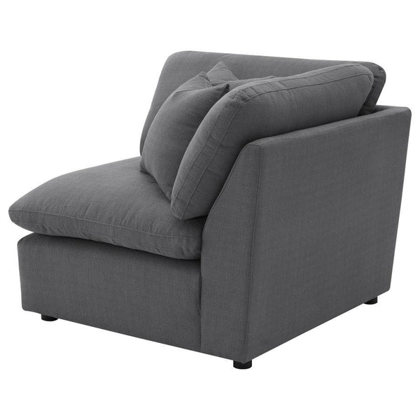 Hobson - Upholstered Corner - Charcoal