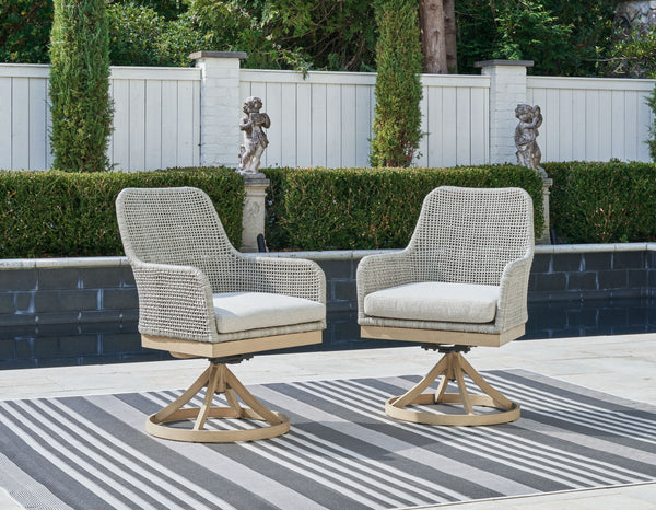  it expertly marries refined design with durability. The chair-'s 360-degree swivel makes it easy to switch from watching the kids at the