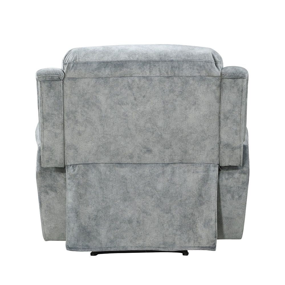 KD Back, Motion Reclining Function â€¢ Tight Back & Seat Cushion (1+1) â€¢ Features: Buttonless Tufted â€¢ CONSTRUCTION â€¢â€¢ SEAT: Pocket Coil, Inside Frame: Wood, Foam â€¢ BACKREST: Tight Cushion â€¢ ARMREST: Pillow Top â€¢ Metal Base with Reclining Mo