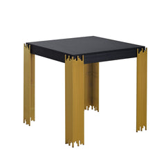 The Empire End Table is a sleek and durable addition to your living space. Crafted with eco-friendly manufactured woods and adorned with a sophisticated black finish, this table exudes contemporary charm while ensuring long-lasting strength and durability