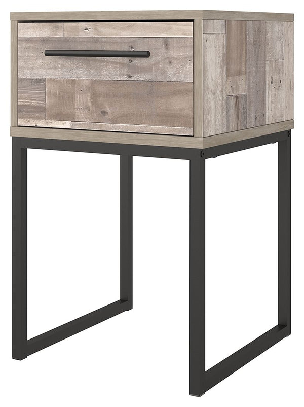  at a comfortably cool price. The butcher block whitewash finish over replicated pine grain lends a richly relaxed aesthetic that suits your sensibility. A dark pewter-tone draw