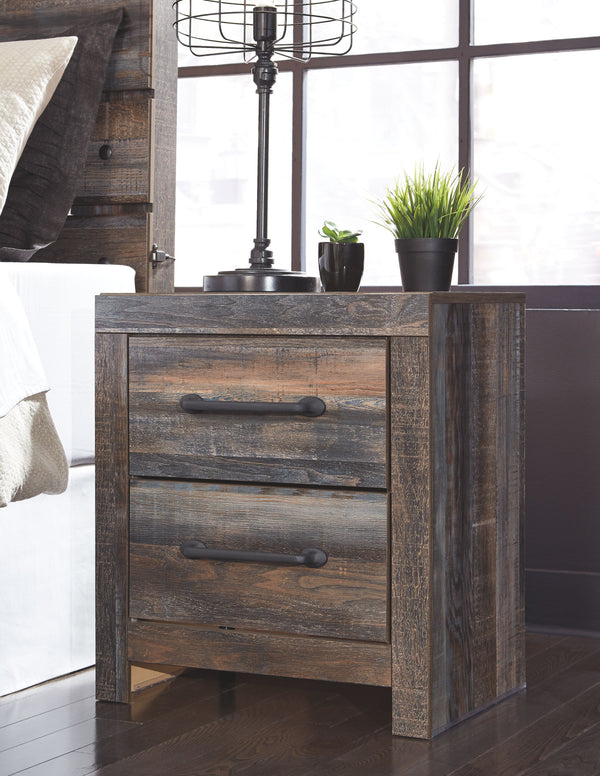 Drystan - Multi - King Bookcase Bed With 4 Storage Drawers - 9 Pc. - Dresser