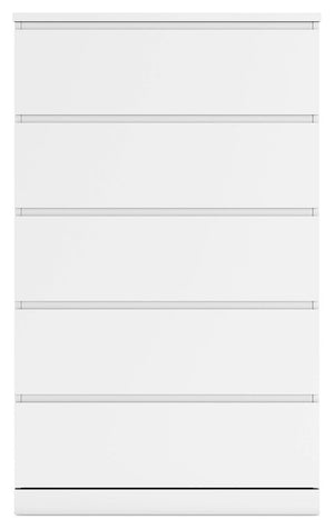Onita - White - Five Drawer Chest