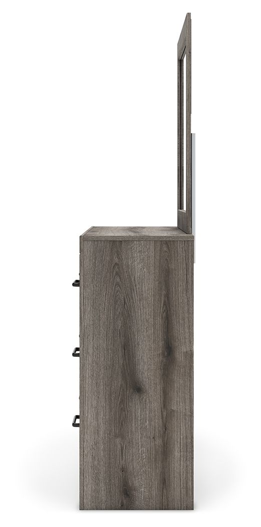 Graystorm - Brown Gray - Dresser And Mirror