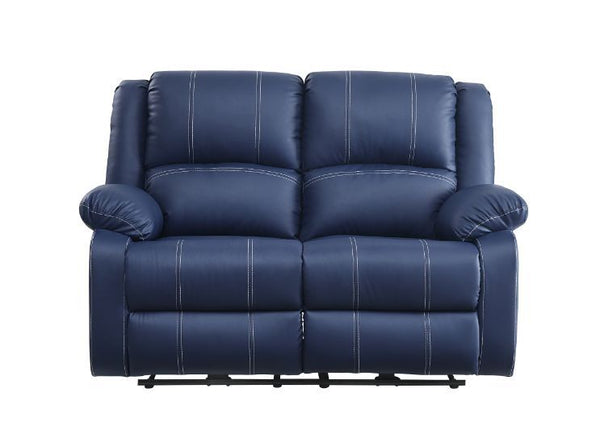 Zuriel - Recliner - Blue PU - 40"
