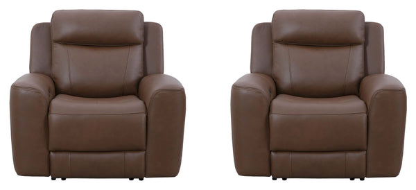 Introducing our comfortable and convenient Calgary recliner, designed with relaxation in mind. Calgary features power recline and headrest controls, allowing you to adjust your seating position easily. The over-padded headrests provide extra comfort, and 