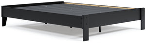 Finch - Black - Queen Platform Bed