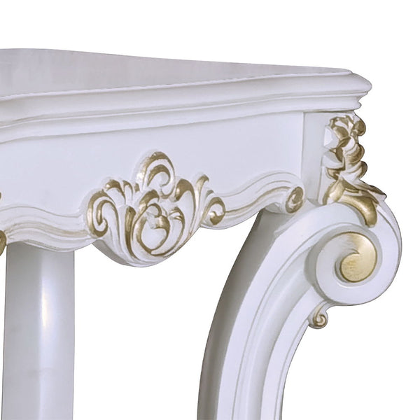 Vendome - End Table - Antique Pearl
