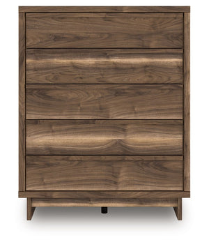  while the angular base incorporates contemporary motifs. Integrated drawer ha