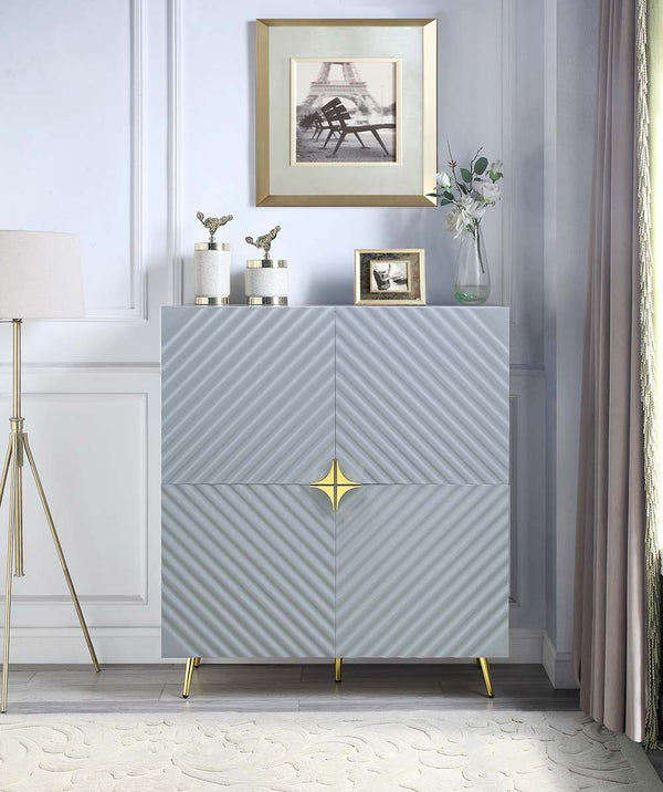Gaines - Cabinet - Gray, Dark - 43-"
