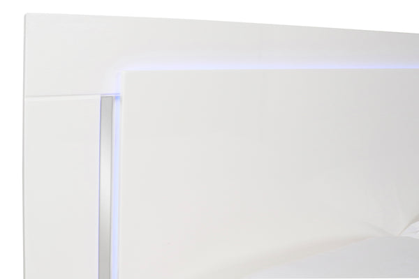 Sapphire - 5/0 Queen Bed - White