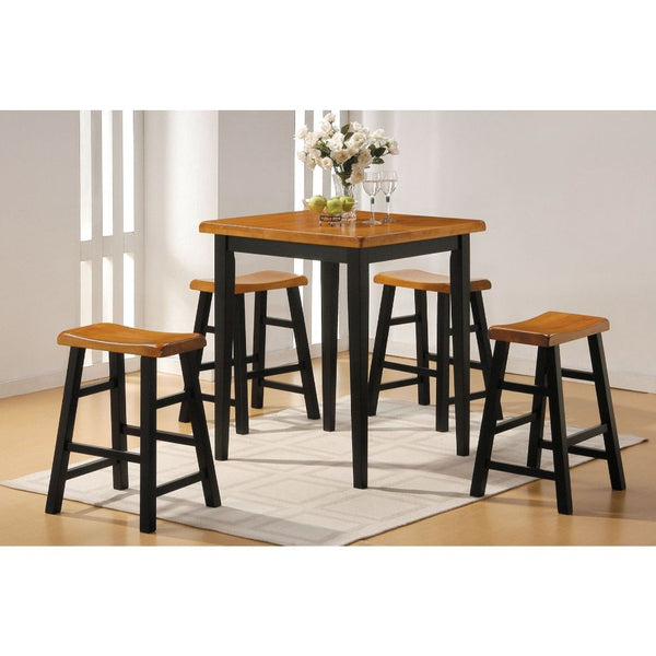 Gaucho - 5 Piece Pk Counter Height Set - Light Brown - 36"
