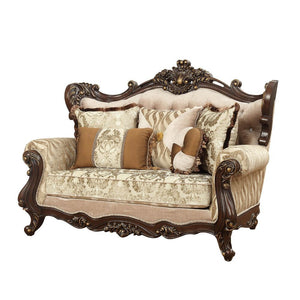  Leg & Base) â€¢ Backrest Style: Wingback with Crystal like Button Tufted â€¢ Tight Back & Loose Seat Cushion (1+1) 