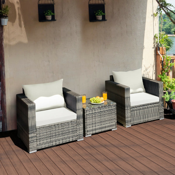 A strong and sturdy steel frame ensures sturdiness <br>Hand-woven rattan is breathable and durable <br>A wide armrest at a suitable height is good for relaxing your arm <br>Thick and soft cushion with a high-density sponge for your hip and back <br>Cover 