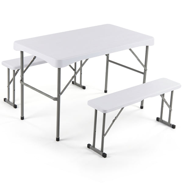 High-quality HDPE top is all-weather  fade-resistant  and heat-resistant<br>2.8"/7 cm thickened panel with reinforced honeycomb structure boasts high strength<br>Stain-resistant surface with elegant wood grain goes well with outdoor settings<br>Rounded co