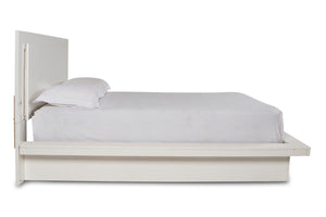 Sapphire - 5/0 Queen Bed - White