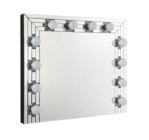  making the entire experience much more enjoyable. This vanity mirror is designed for wall-mou