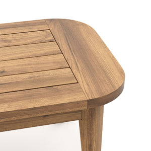  this table promises longevity. Its multistep finish enhances the natural beaut