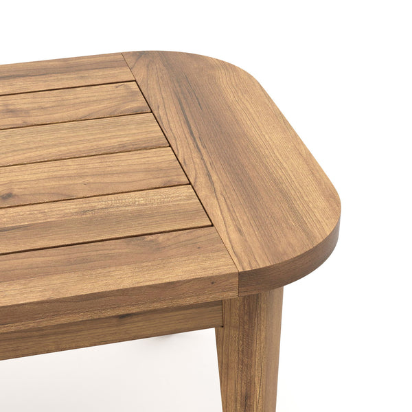  this table promises longevity. Its multistep finish enhances the natural beaut