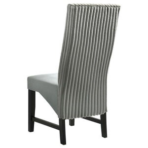 Barrand - Upholstered Dining Side Chair (Set of 2) - Gray