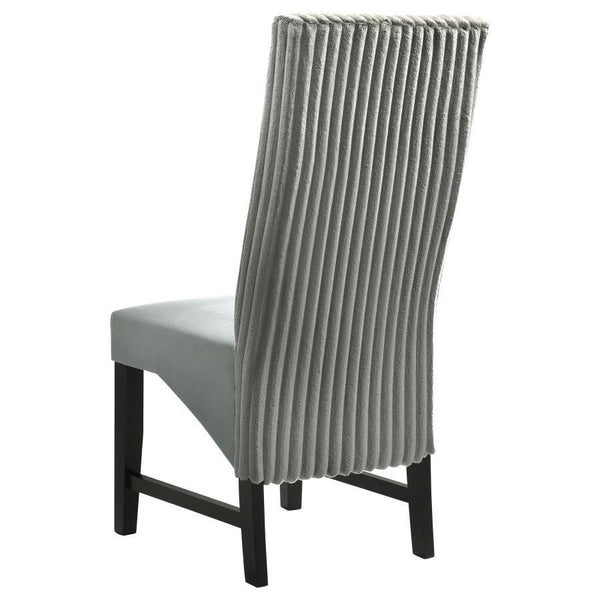 Barrand - Upholstered Dining Side Chair (Set of 2) - Gray