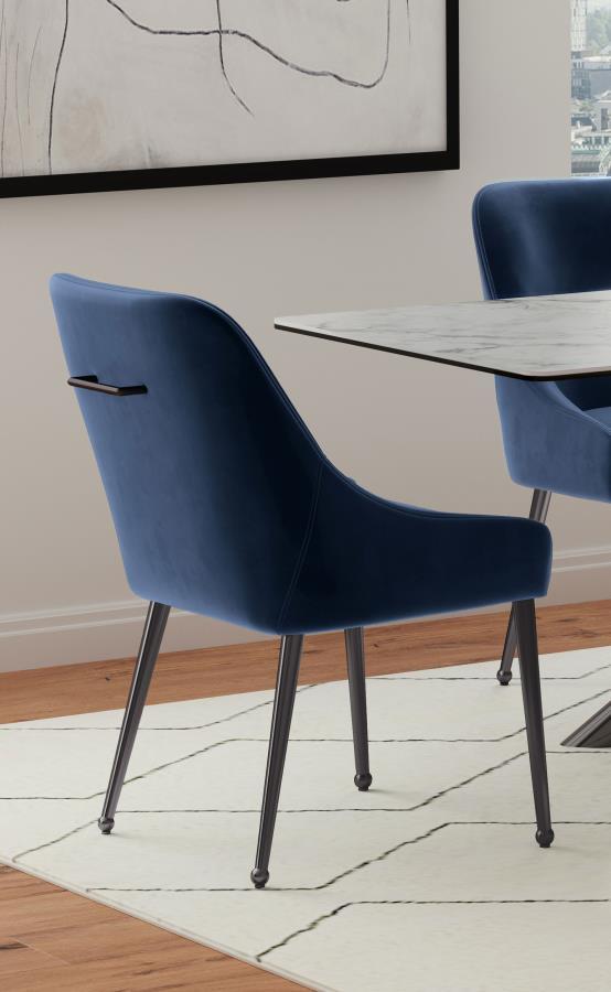  where comfort meets sophistication. Its plated metal legs