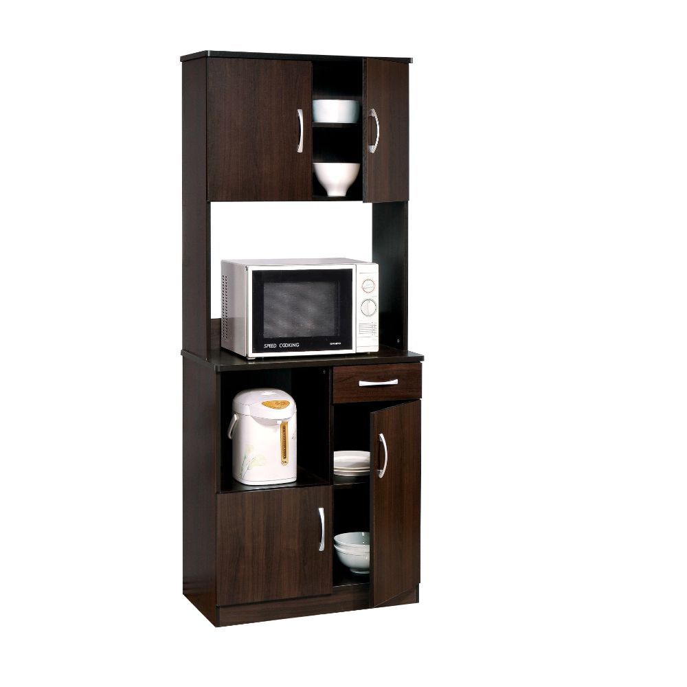 The Quintus kitchen cabinet is elegant and brings an organized look to your kitchen or dining room area. The kitchen cabinet has storage space and adds comfort and elegant style.<br/><br/><b>Product Features</b><ul><li>Case: 1Set/2Ctn</li><li>Finish: Espr