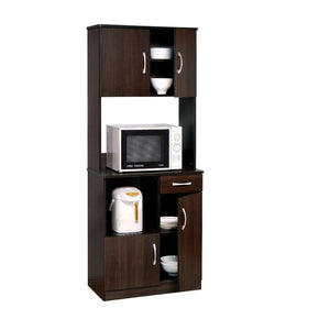 The Quintus kitchen cabinet is elegant and brings an organized look to your kitchen or dining room area. The kitchen cabinet has storage space and adds comfort and elegant style.<br/><br/><b>Product Features</b><ul><li>Case: 1Set/2Ctn</li><li>Finish: Espr