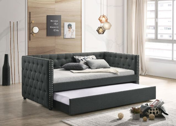  timeless details such as button tufting and nail-head trim accents