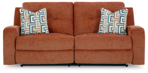Danum - Spice - 2 Seat Reclining Sofa
