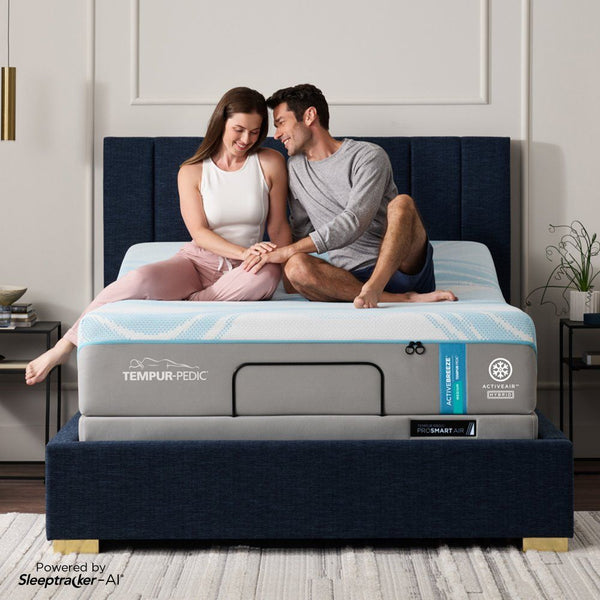 Tempur-Breeze - Tempur-ActiveBreeze Medium Hybrid Mattress - Split King