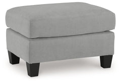 Simply chic comfort. This ottomanâ€™s versatile character is instantly at home where you are, whether your space is casual or contemporary. With the look of suede velvet, you get the ultra-clean, tailored look you love. Howâ€™s that for refined relaxation