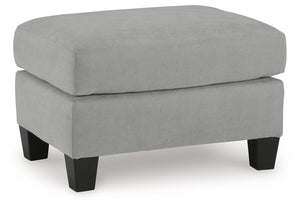 Simply chic comfort. This ottomanâ€™s versatile character is instantly at home where you are, whether your space is casual or contemporary. With the look of suede velvet, you get the ultra-clean, tailored look you love. Howâ€™s that for refined relaxation