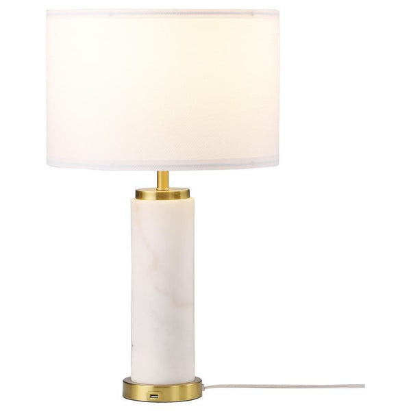  from a nightstand to a server and beyond. Soft gold accents enhance the la