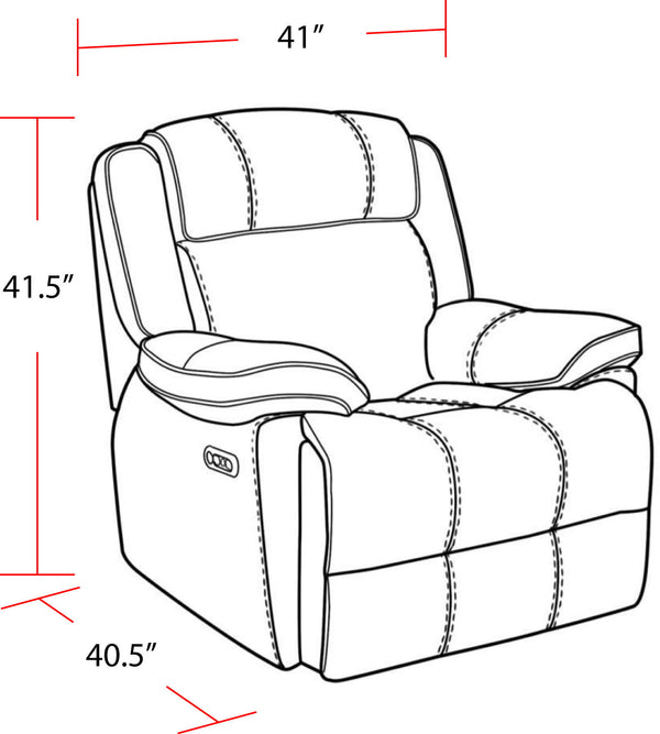 Eclipse - Power Reclining Sofa And Recliner - Florence Heron