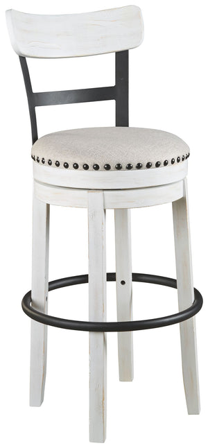 A touch of rustic-industrial style is such a fashion-forward choice, and this barstool doesnâ€™t disappoint. Set this tall barstool by the kitchen bar for a visually intriguing mix of new and old.<br><br><b>Additional Dimensions</b><br><ul><li>Footrest he