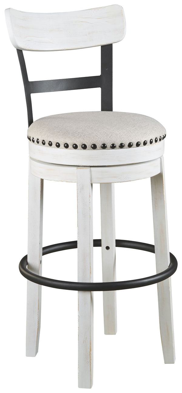 A touch of rustic-industrial style is such a fashion-forward choice, and this barstool doesnâ€™t disappoint. Set this tall barstool by the kitchen bar for a visually intriguing mix of new and old.<br><br><b>Additional Dimensions</b><br><ul><li>Footrest he