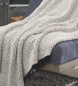 Leonita - Black / White - Throw