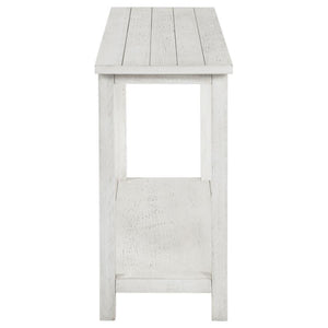 Payne - Wood Entryway Sofa Console Table - White