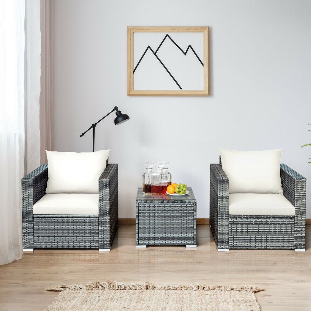 A strong and sturdy steel frame ensures sturdiness <br>Hand-woven rattan is breathable and durable <br>A wide armrest at a suitable height is good for relaxing your arm <br>Thick and soft cushion with a high-density sponge for your hip and back <br>Cover 