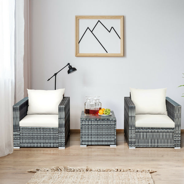 A strong and sturdy steel frame ensures sturdiness <br>Hand-woven rattan is breathable and durable <br>A wide armrest at a suitable height is good for relaxing your arm <br>Thick and soft cushion with a high-density sponge for your hip and back <br>Cover 