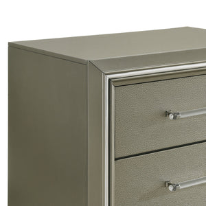 Lumina - Nightstand - Silver