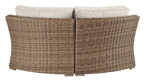 the high-style/low-maintenance seating entices with plush