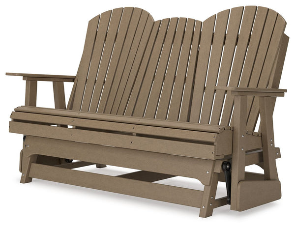 Hyland Wave - Driftwood - Glider Loveseat