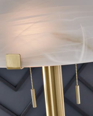 Tobbinsen - Brass Finish - Metal Floor Lamp