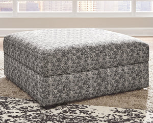  removable top reveals loads of hideaway space for seasonal storage or last-minute cleanups. The ottomanâ€™s generous scale makes it ideal as a relaxed â€œ