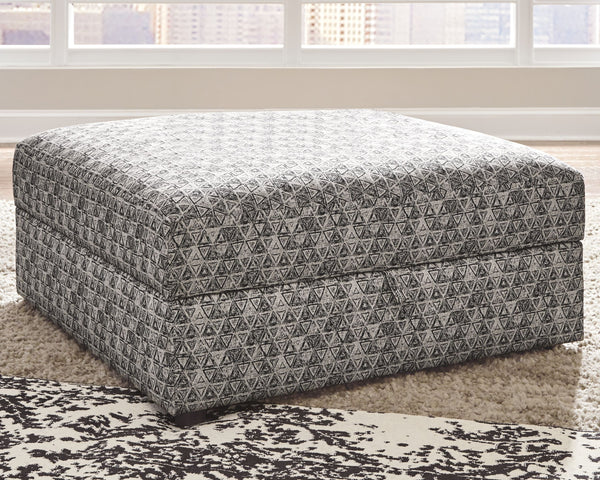  removable top reveals loads of hideaway space for seasonal storage or last-minute cleanups. The ottomanâ€™s generous scale makes it ideal as a relaxed â€œ